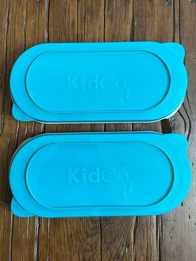 KidCo Freezer Trays Baby Food Storage Containers 2 packs Teal White